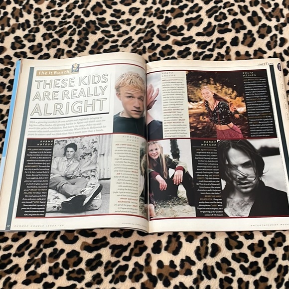 1999 Entertainment Weekly Magazine Issue June 25/July 2 Vintage Heather Graham - Picture 17 of 17